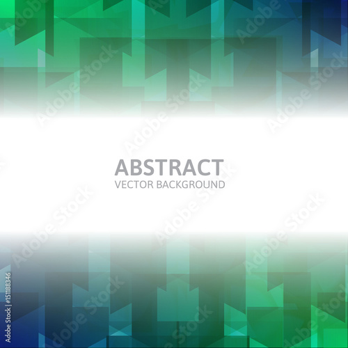 Abstract geometric background vector with place for your text.