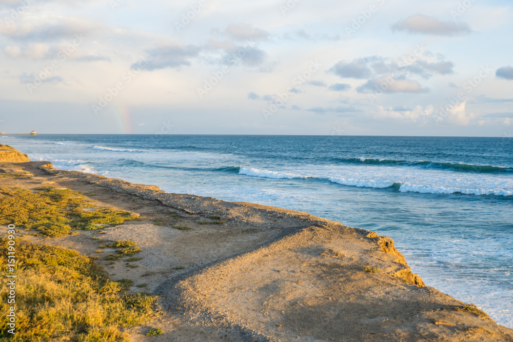 Bolsa Chica Beach in Huntington Beach, Southern California 
