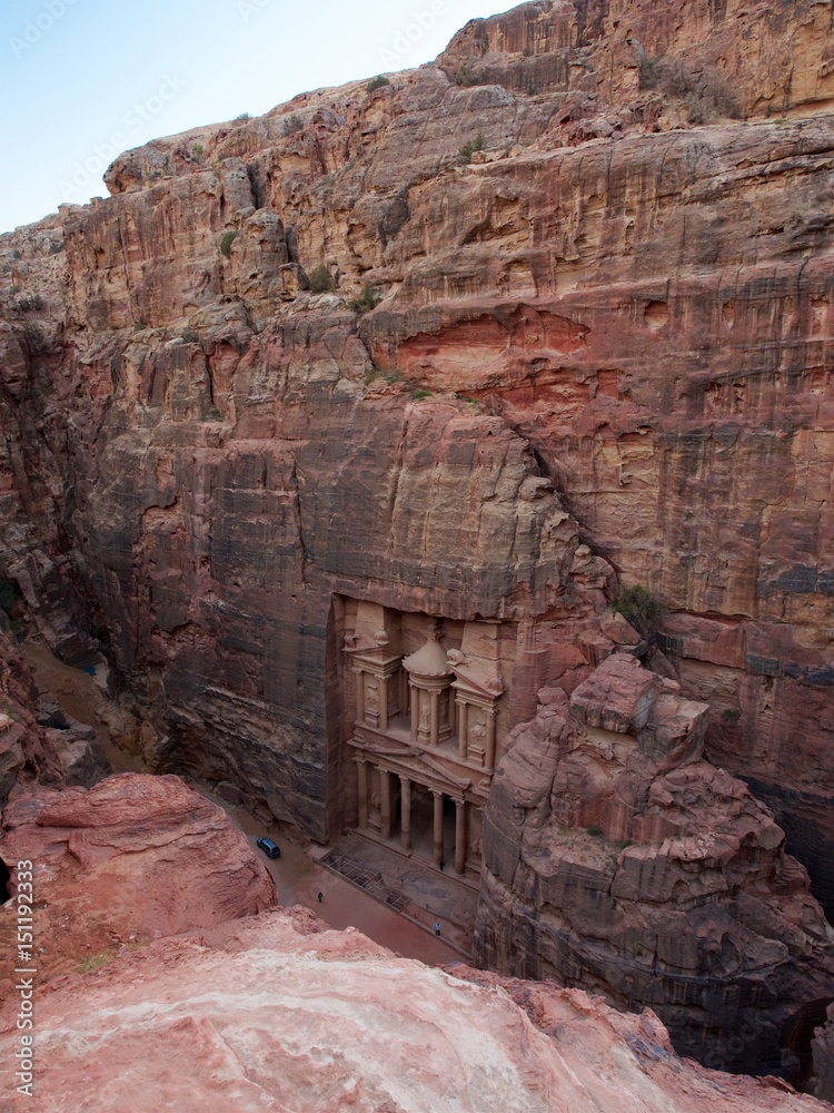 Treasury overlook,Petra,Jordan