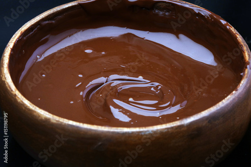 Melting chocolate / melted chocolate/ 