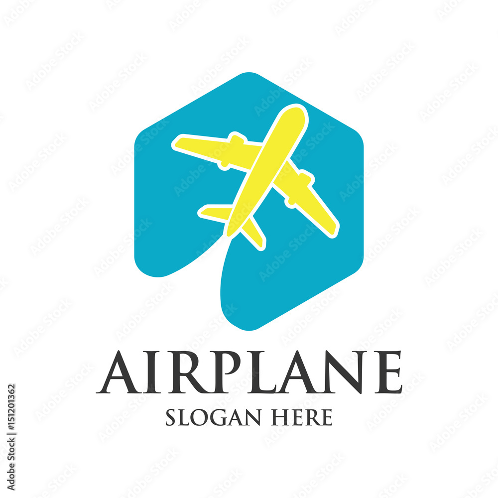 air plane logo, travel world logo with text space for your slogan / tag line, vector illustration air plane logo, travel world logo with text space for your slogan / tag line, vector illustration