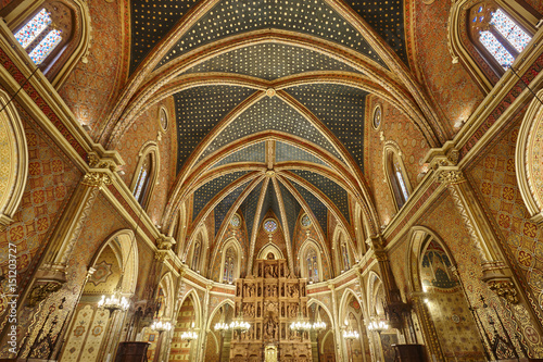 San Pedro church interior. Teruel highlight heritage. Spain tourism