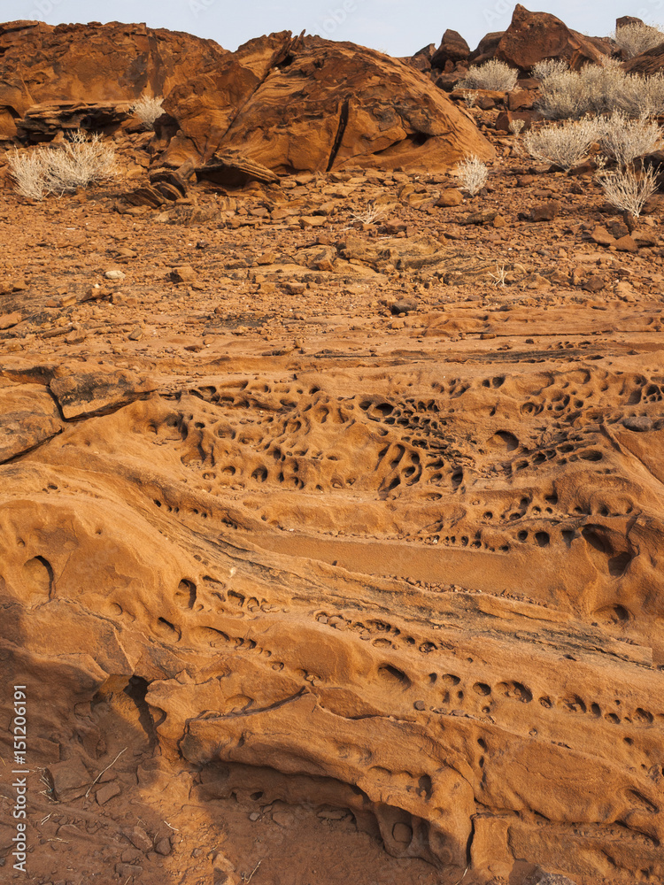 Fototapeta premium Twyfelfontein, Damaraland, Namibia