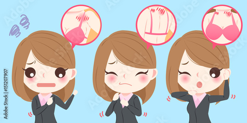 businesswoman with body pain