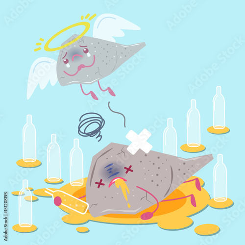 liver with health concept