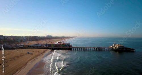 Wallpaper Mural Santa Monica Pier Torontodigital.ca