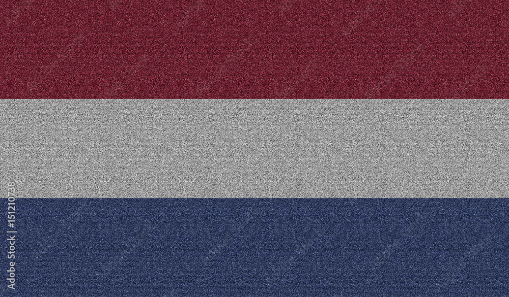 Denim flag of Netherland