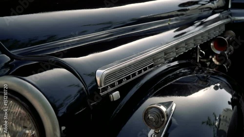 Wallpaper Mural Retro car Admiral, close-up shot Torontodigital.ca