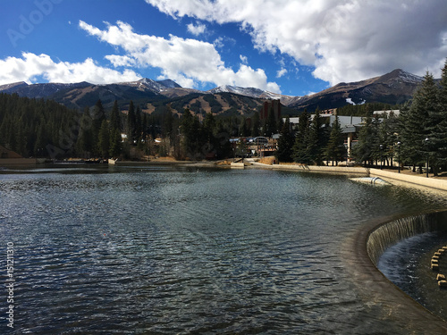 Canvas-taulu Maggie Pond Breckenridge, Colorado