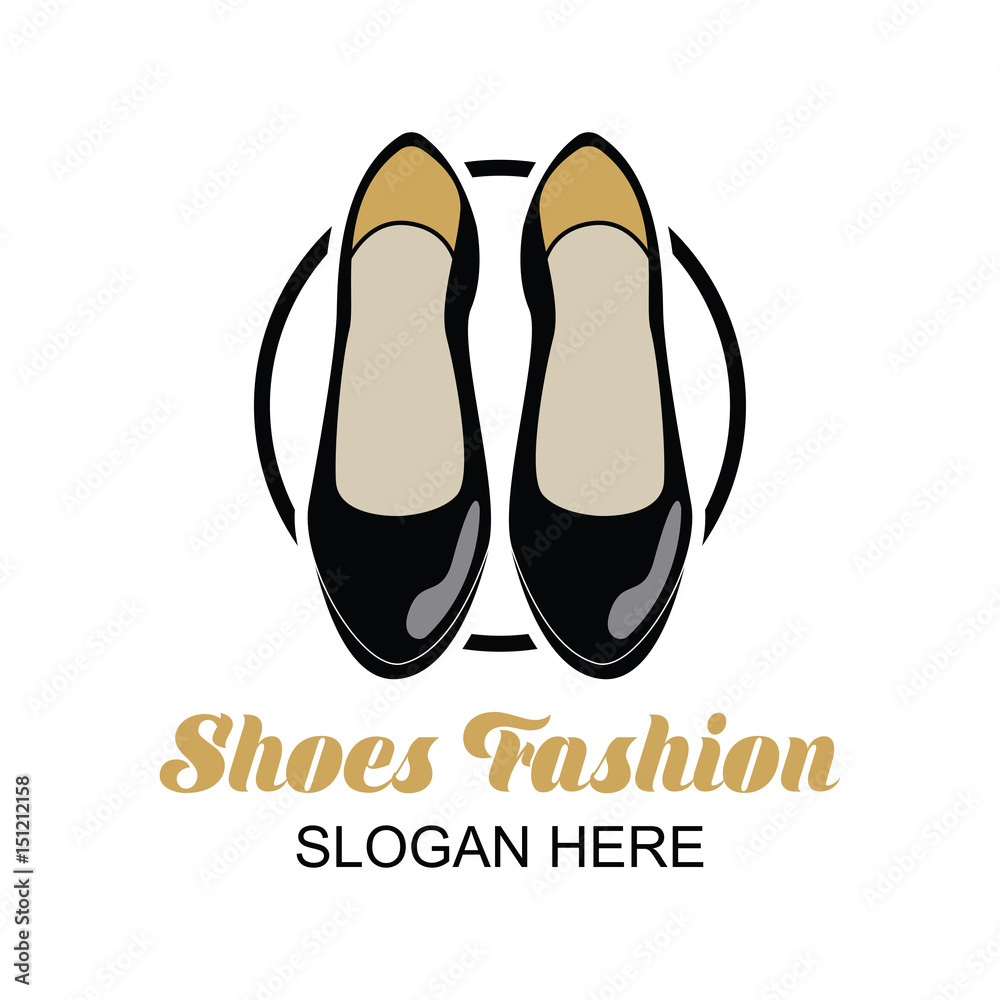 shoes store, shoes shop logo with text space for your slogan / tag line for fashion business. vector illustration
shoes store, shoes shop logo with text space for your slogan / tag line for fashion business. vector illustration