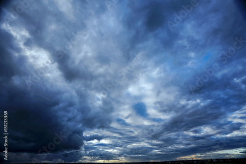 Gray clouds before the storm © kichigin19