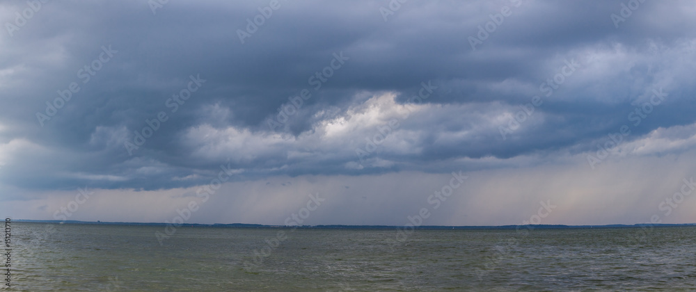 Sturmwolke über der Müritz Sturmwolke über der Müritz