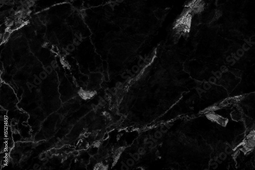 Black marble natural pattern for background, abstract natural marble black and white for design.