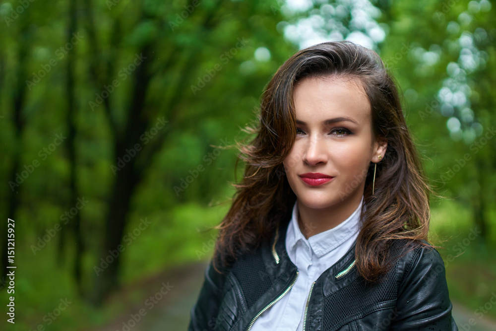 Portrait of a woman outdoor