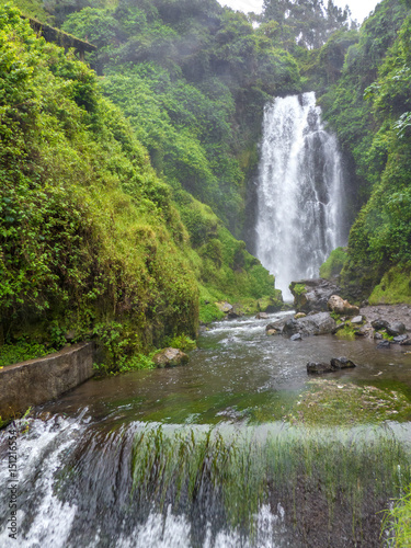 Cascada de Peguche en Otavalo Ecuador (Peguche Waterfalls) photo