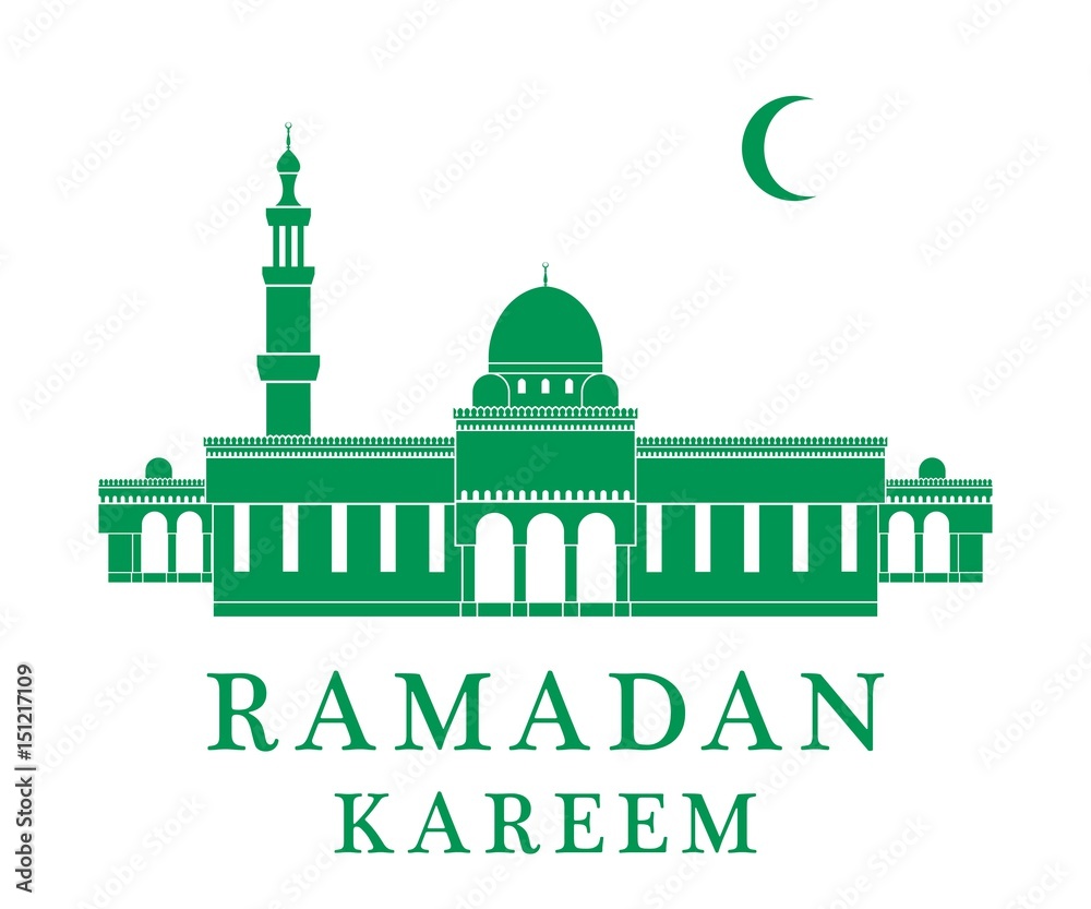 Ramadan. Greeting Card. Jordan