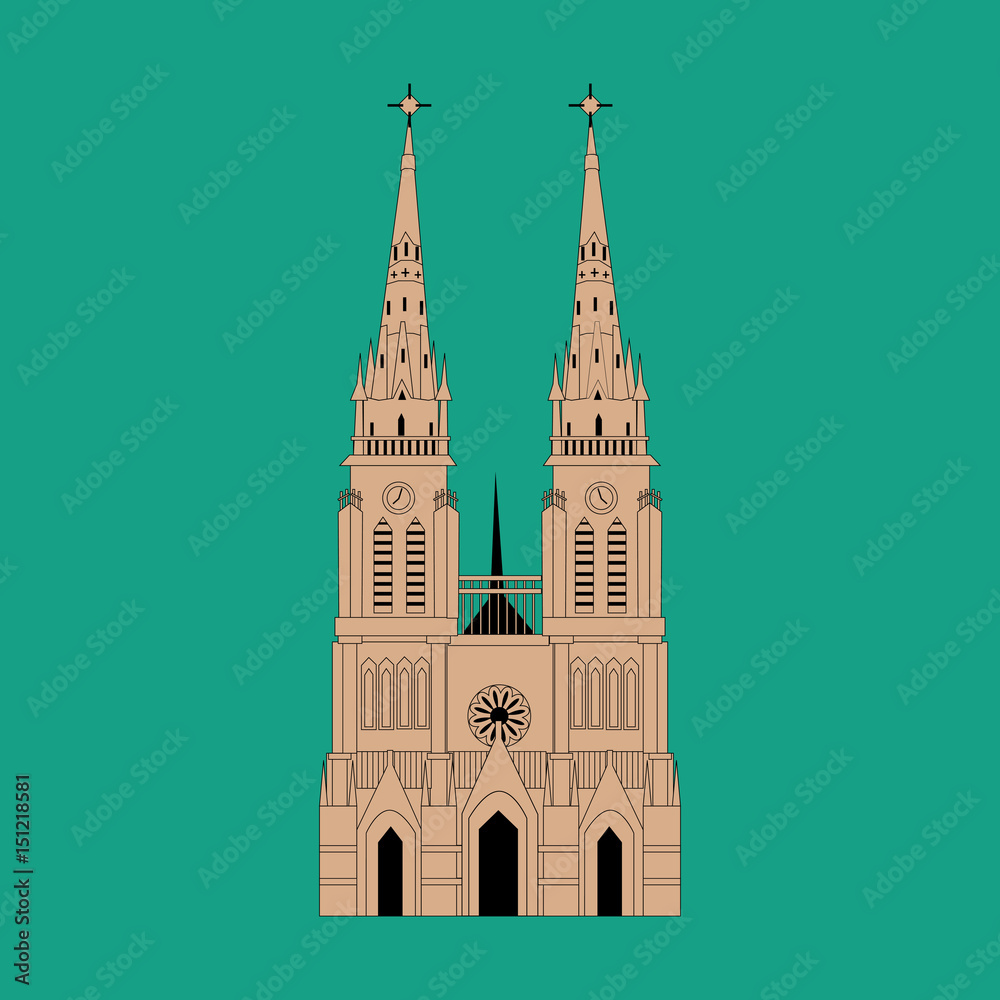 Obraz premium Basilica of Our Lady of Lujan