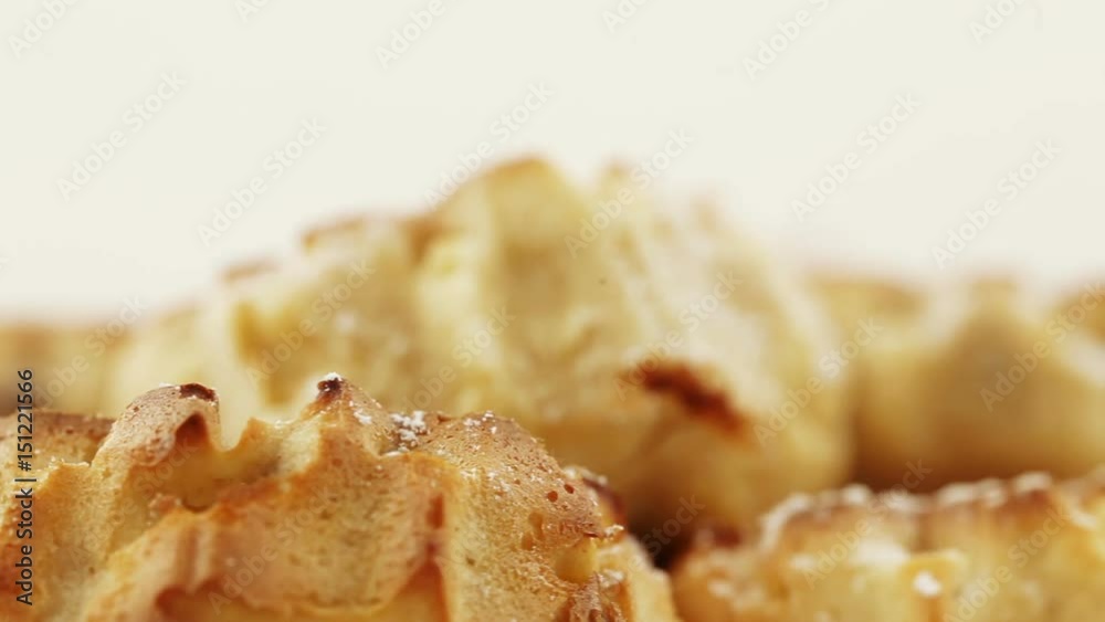 Dietary muffins with powdered sugar Dietary muffins with powdered sugar