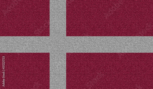 Denim flag of Denmark