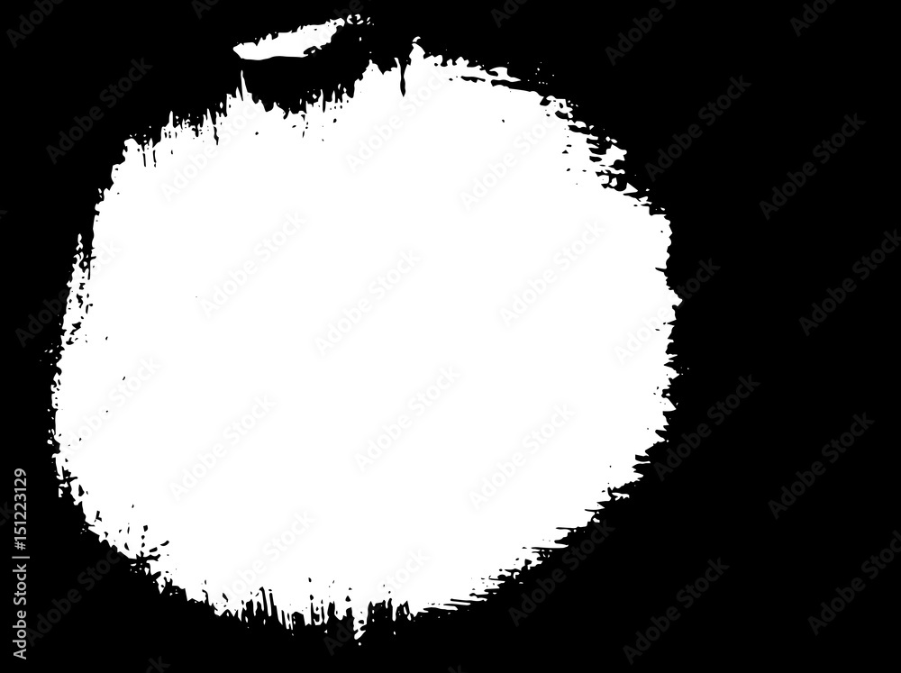 Abstract frame. Grunge pattern black and white. Dust overlay distress background. For create vintage, aging with noise, grain, small particles and lines. Vector illustration. Urban design