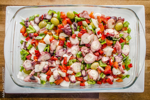 Pulpo a la vinagreta