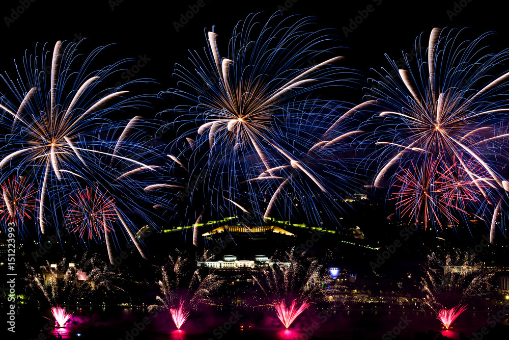 Spectacular Fireworks Of Skyfire Canberra 2017 Spectacular Fireworks Of Skyfire Canberra 2017
