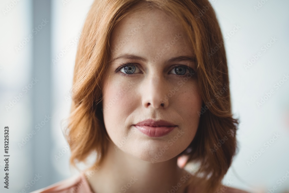 Portrait of beautiful executive Portrait of beautiful executive