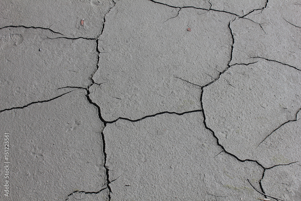 Fototapeta premium background of ground with drought