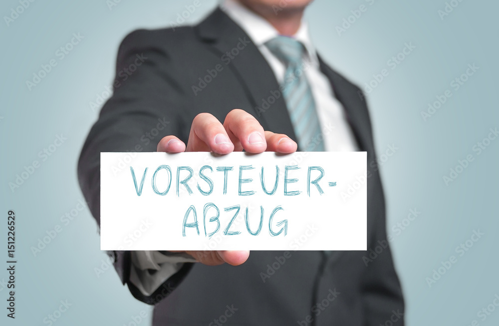 Vorsteuerabzug StockFoto Adobe Stock