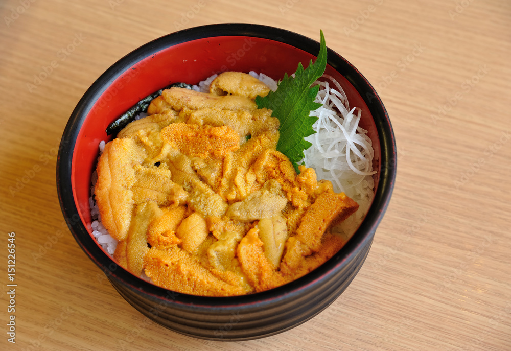 雲丹丼 雲丹丼