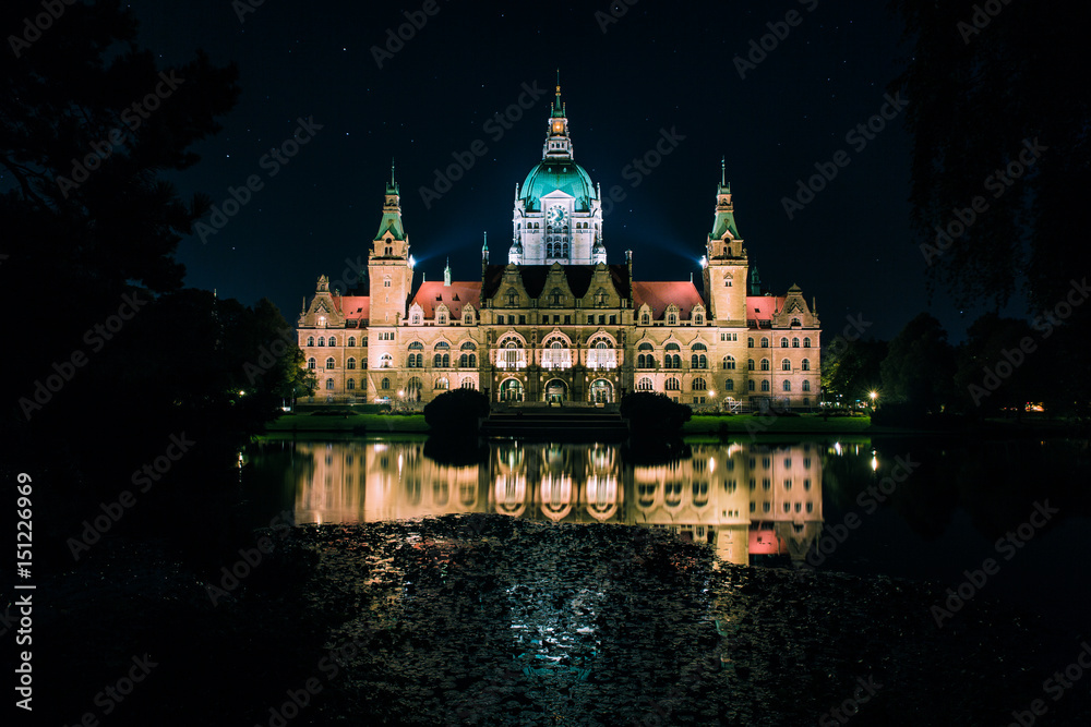 Obraz premium Hannover Rathaus