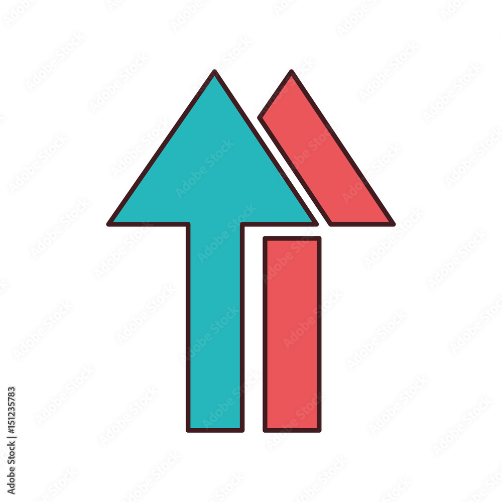 white background with packaging symbol handling package stored right way up with thin contour vector illustration white background with packaging symbol handling package stored right way up with thin contour vector illustration