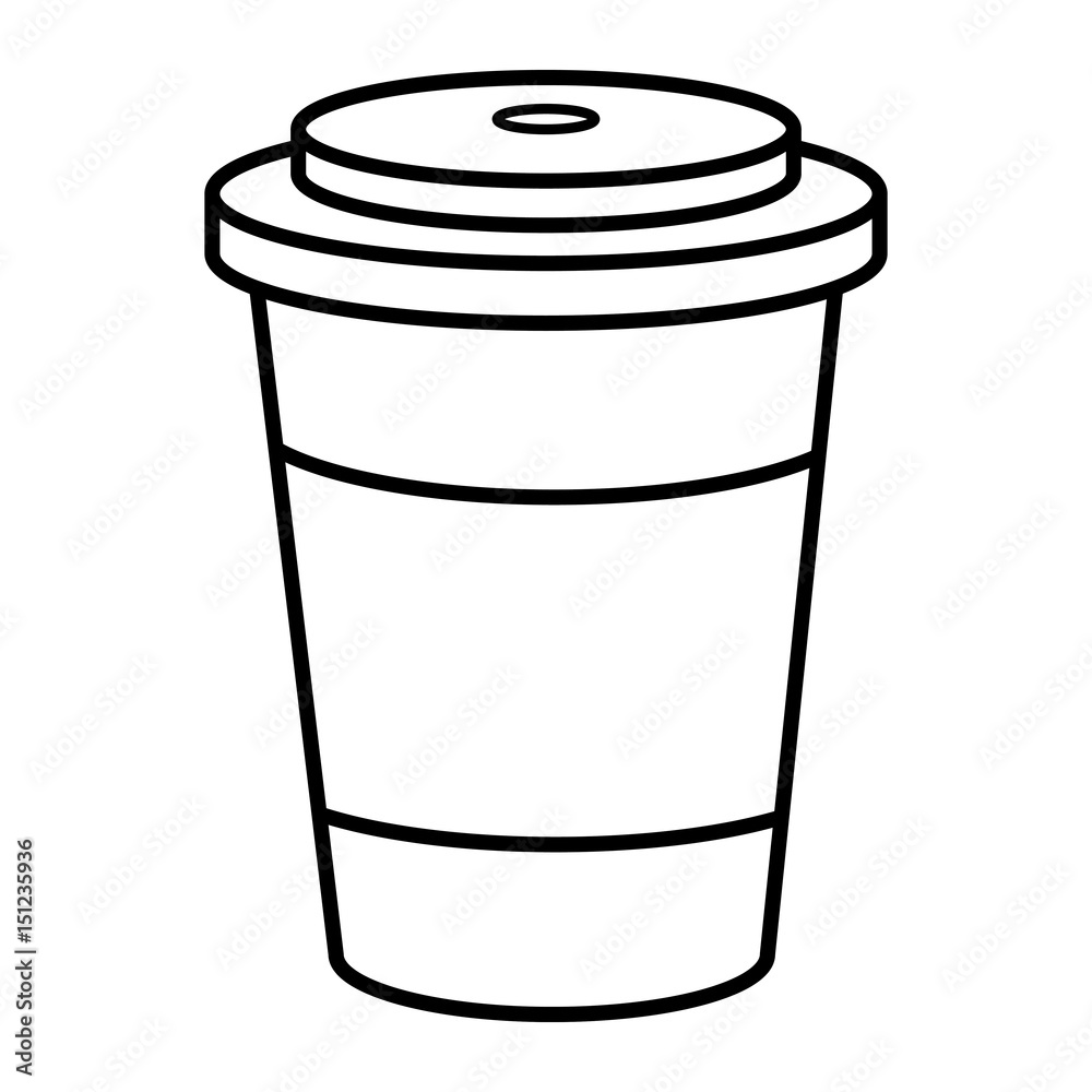 coffee glass container icon vector illustration design coffee glass container icon vector illustration design