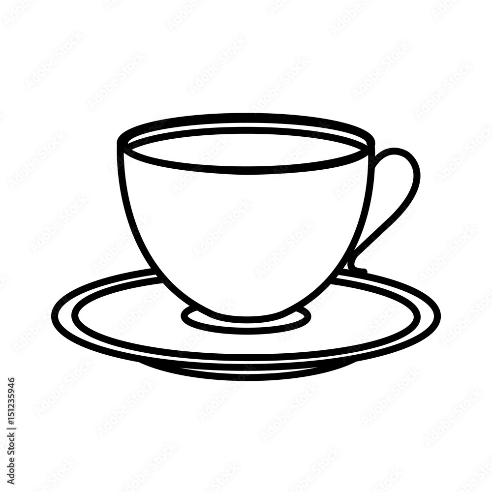 coffee cup isolated icon vector illustration design