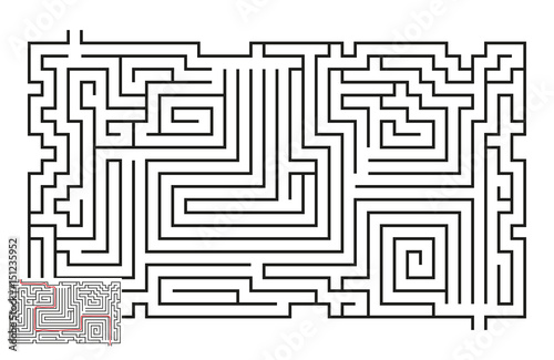 Vector Maze with Answer 67