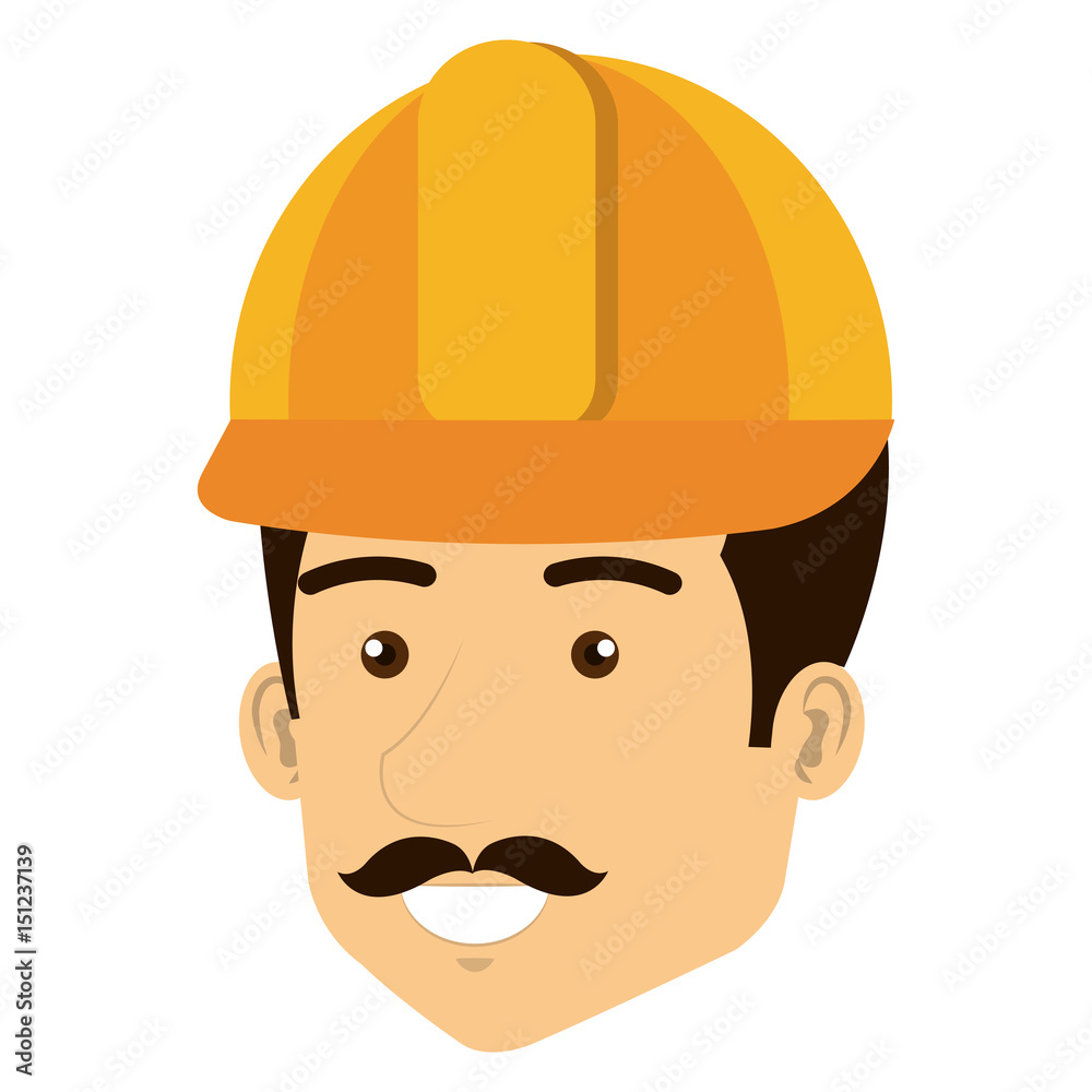 construction workman avatar character vector illustration design construction workman avatar character vector illustration design