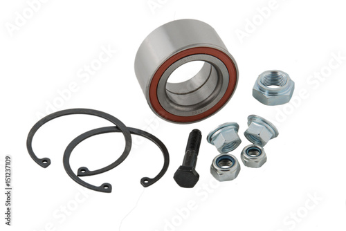 car parts on a gray background