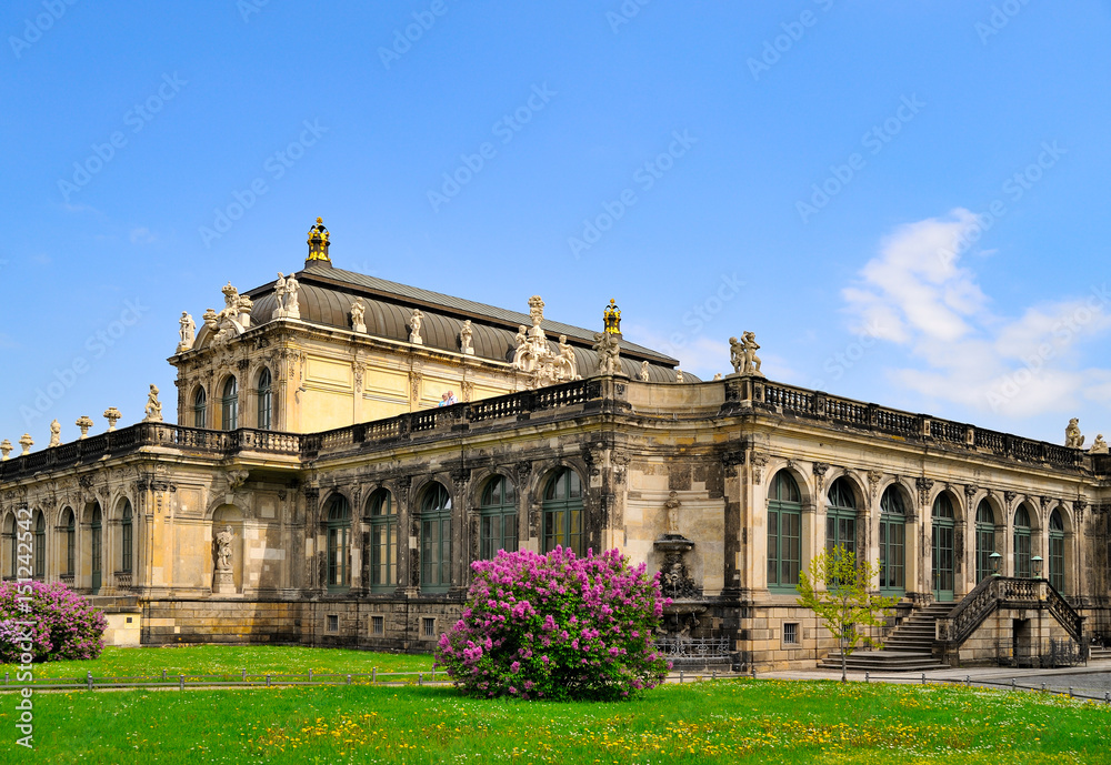 Langgalerie des Zwinger Dresden, Sachsen, Deutschland, Europa