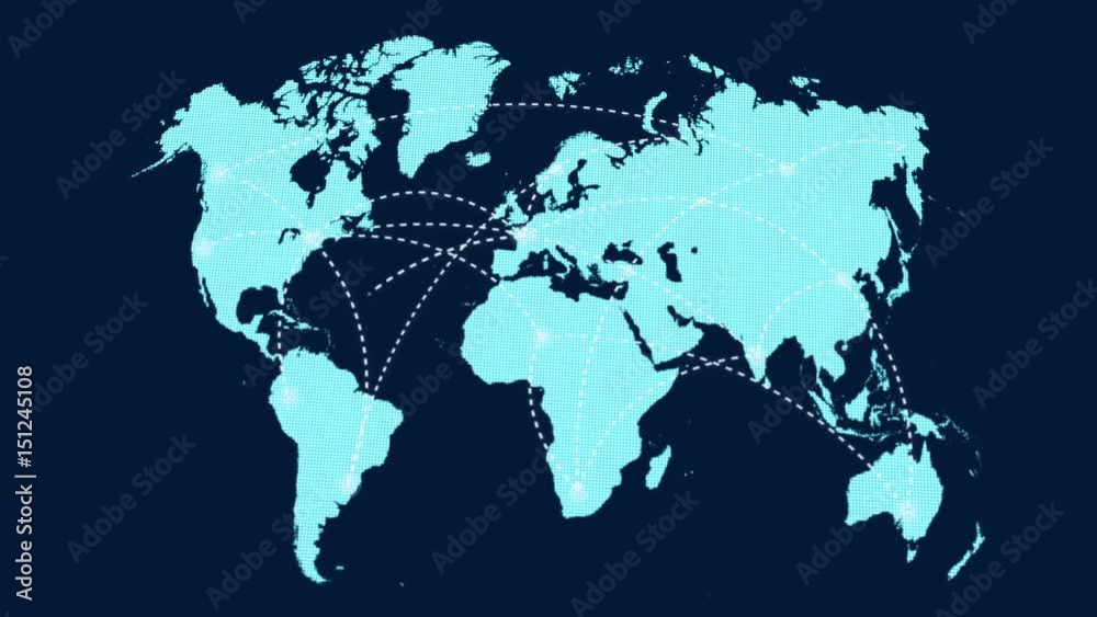 A growing network across the world. A growing network across the world.