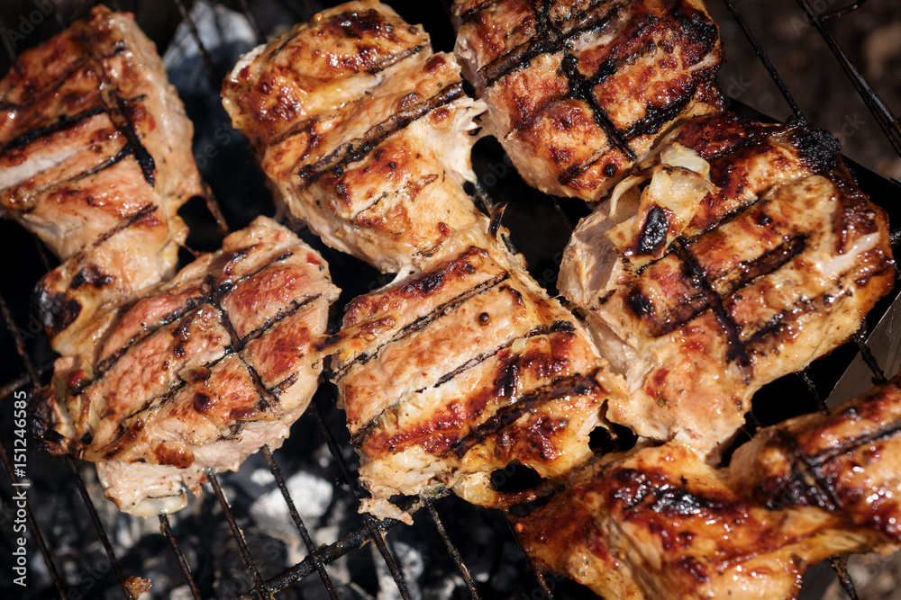meat fried in a lattice
meat fried in a lattice