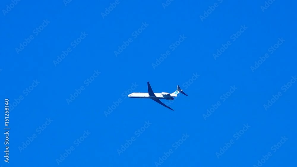 plane flies in the sky plane flies in the sky