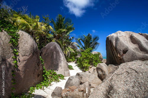 Spiaggia di Anse Source d'Argent, La Digue, Seychelles