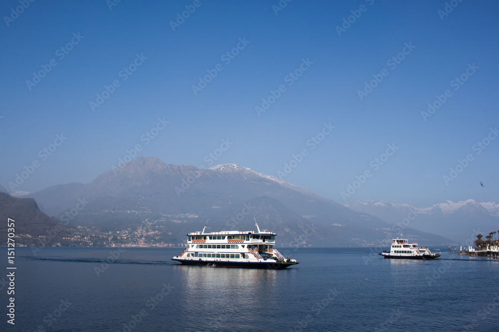 Ferryboat on Lake Como
