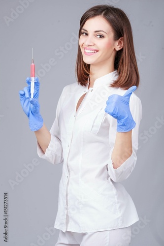Young beautiful nurse