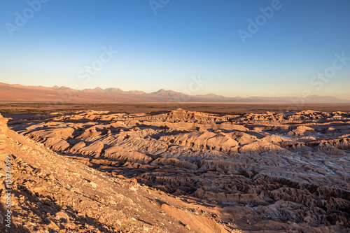 Death Valley at Sunset - Atacama Desert, Chile © diegograndi