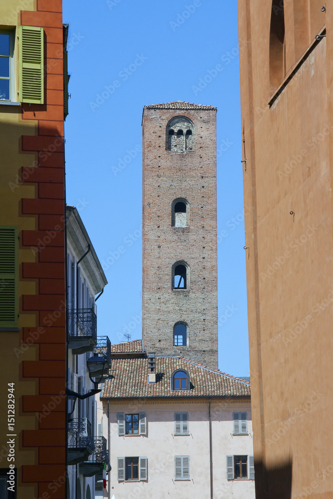 torre sineo a cuneo piemonte italia italy 