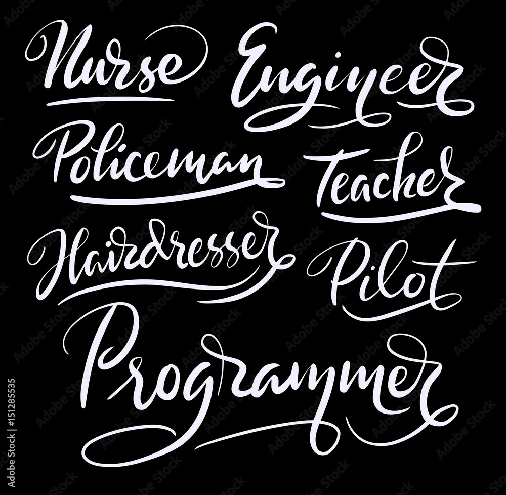Programmer and engineer hand written typography. Good use for logotype, symbol, cover label, product, brand, poster title or any graphic design you want. Easy to use or change color
Programmer and engineer hand written typography. Good use for logotype, symbol, cover label, product, brand, poster title or any graphic design you want. Easy to use or change color