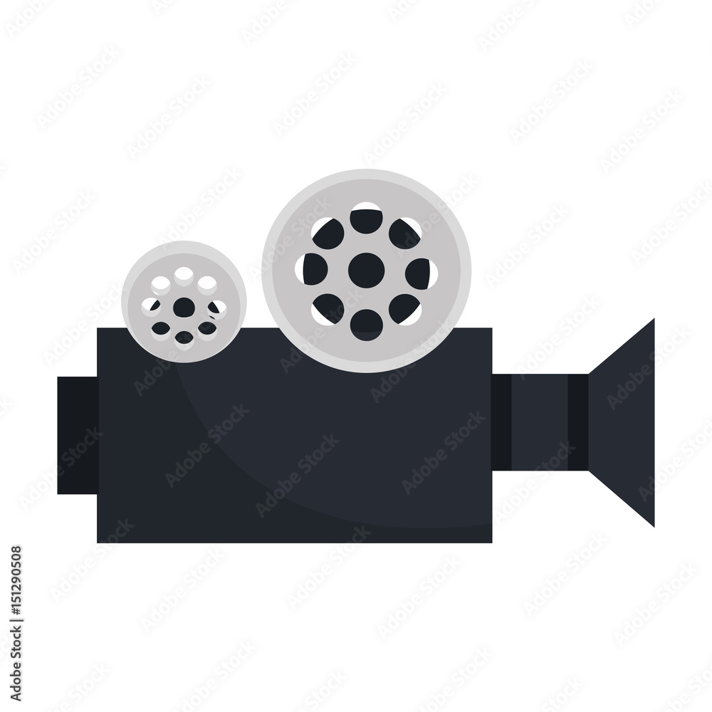 video camera cinema icon vector illustration design
