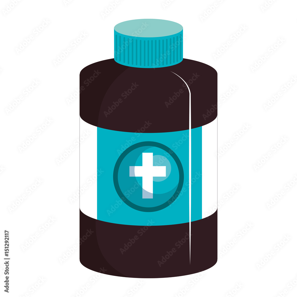 medicine bottle isolated icon vector illustration design medicine bottle isolated icon vector illustration design