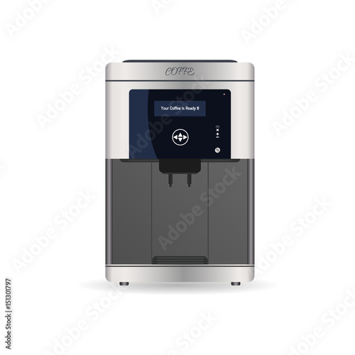 Coffee Machine. Vector illustration